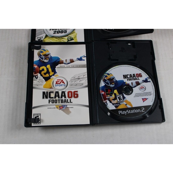 2 Games: NCAA Football 05 and 06 (Sony PlayStation 2, PS2) Authentic, complete - Picture 6 of 12